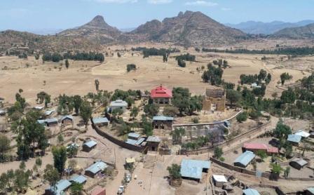 The village of Yeha in northern Ethiopia.