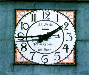 Clock of the Christ Church.