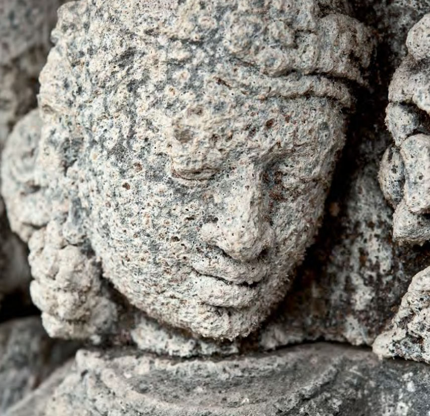 Borobudur - A Detail of a Relief