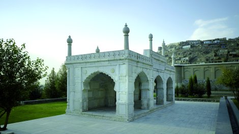 Shah Jahan’s marble mosque.