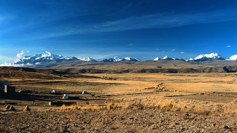 Andean altiplano near Curahuara de Carangas.